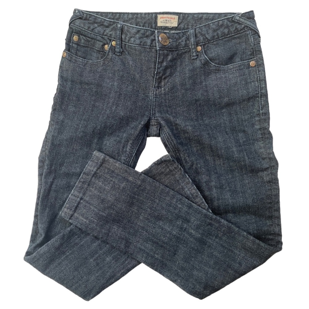 Free People Vintage Low Rise Jeans 27
